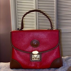 Dooney & Bourke red leather purse